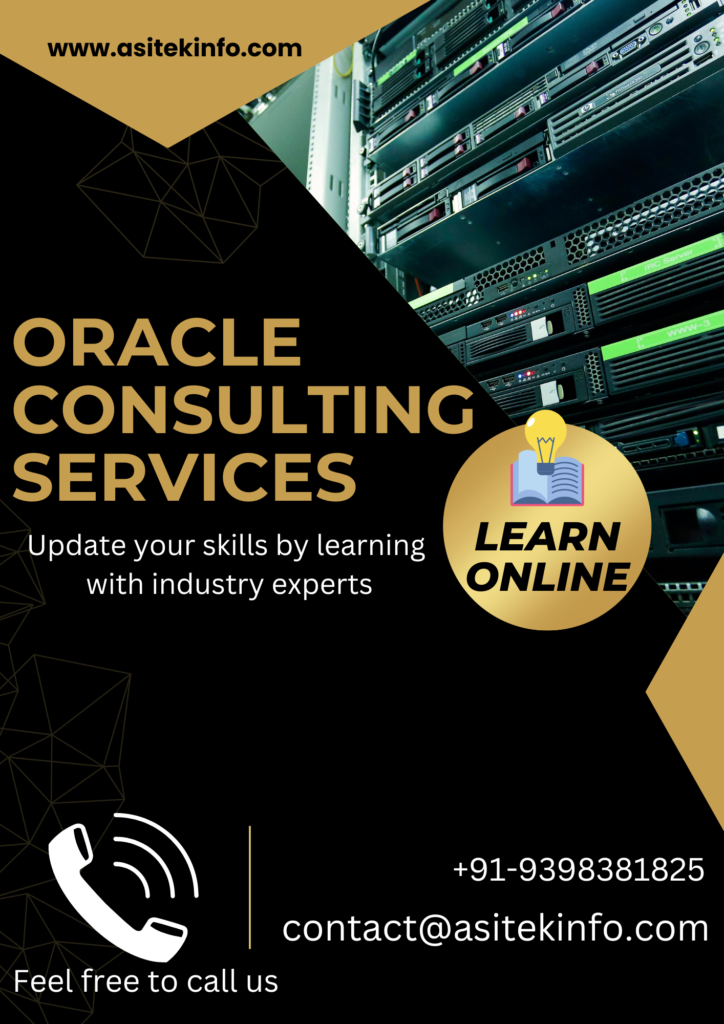 ORACLE CONSULTING SERVICES-Learn Online